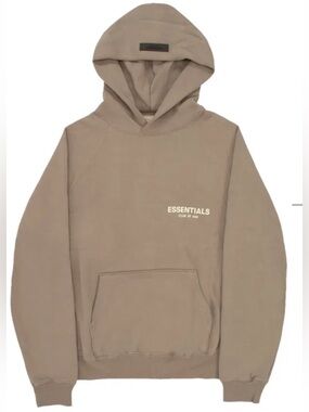 Fear of God ESSENTIALS Desert Taupe Hoodie NWT SIZE SMALL